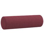 Casa si Gradina - Mobilier - Seturi de mobilier - Seturi living - Set canapea cu perne, 3 piese, rosu vin, material textil - Infinity.ro