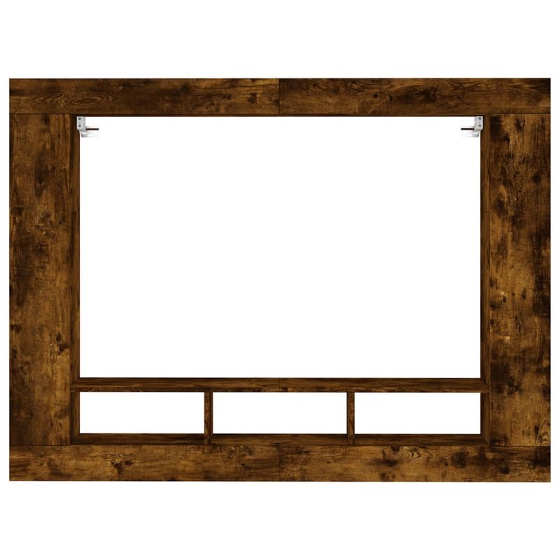 Casa si Gradina - Mobilier - Dulapuri si sifoniere - Dulapuri - Dulap TV, stejar fumuriu, 152x22x113 cm, lemn prelucrat - Infinity.ro