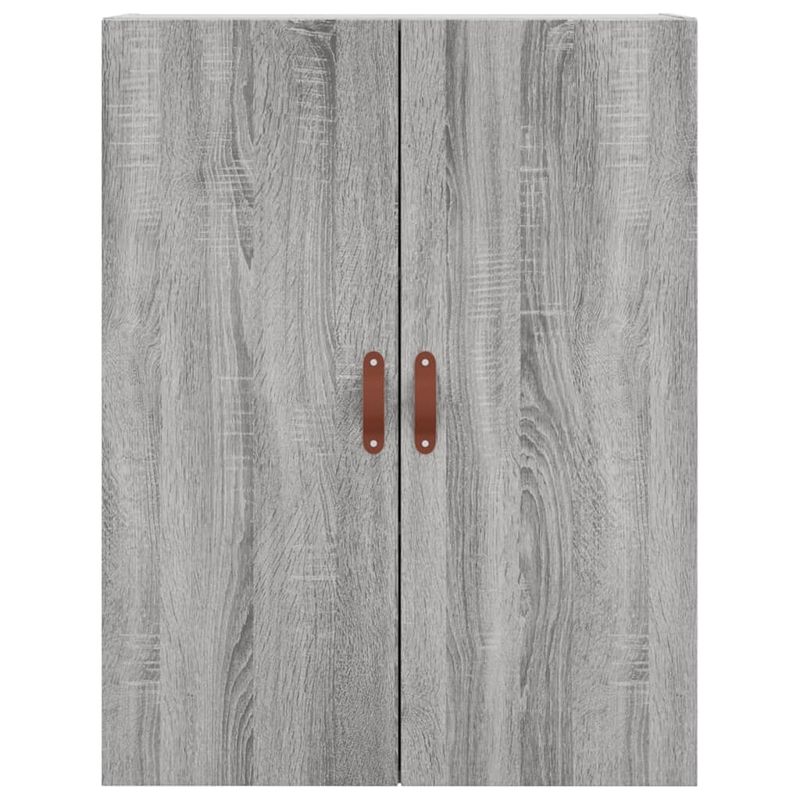 Casa si Gradina - Mobilier - Comode si corpuri - Comode - Dulap inalt, gri sonoma, 69,5x34x180 cm, lemn compozit - Infinity.ro