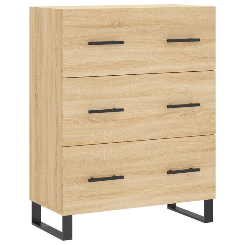 Casa si Gradina - Mobilier - Comode si corpuri - Comode - Dulap inalt, stejar sonoma, 69,5x34x180 cm, lemn compozit - Infinity.ro