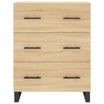 Casa si Gradina - Mobilier - Comode si corpuri - Comode - Dulap inalt, stejar sonoma, 69,5x34x180 cm, lemn compozit - Infinity.ro