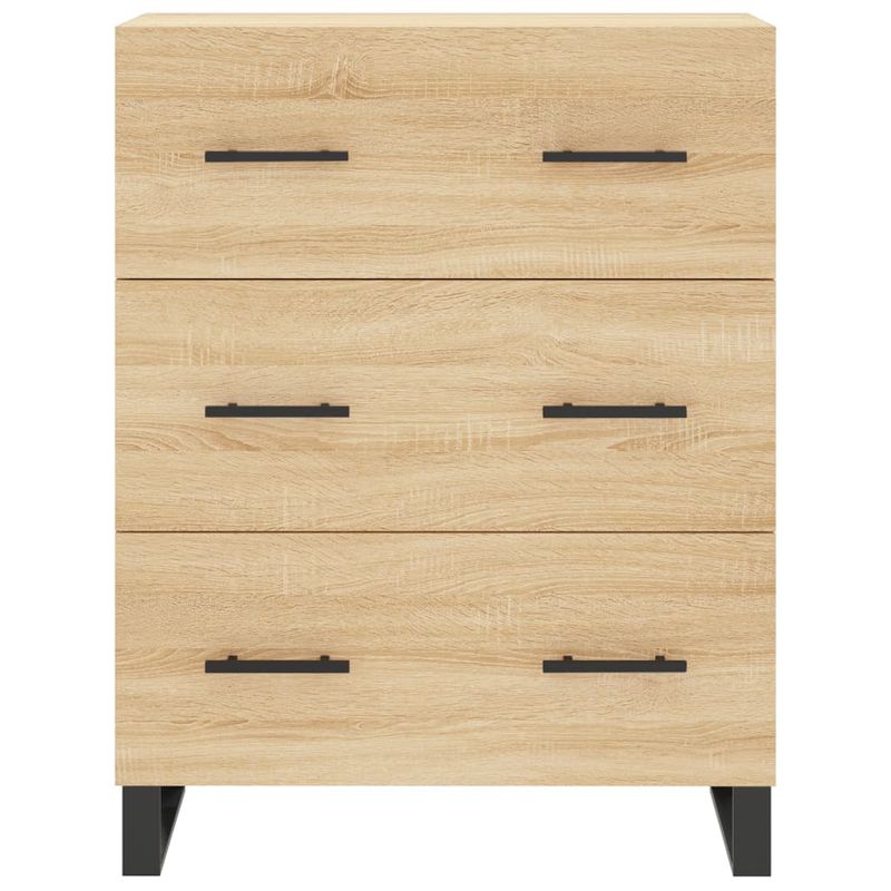 Casa si Gradina - Mobilier - Comode si corpuri - Comode - Dulap inalt, stejar sonoma, 69,5x34x180 cm, lemn compozit - Infinity.ro