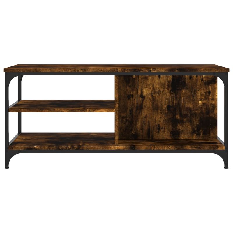 Casa si Gradina - Mobilier - Mese si birouri - Masute de cafea - Masuta de cafea, stejar fumuriu, 100x50x45 cm, lemn prelucrat - Infinity.ro