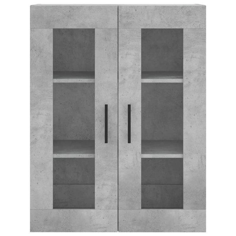 Casa si Gradina - Mobilier - Comode si corpuri - Corpuri bucatarie - Dulap inalt, gri beton, 69,5x34x180, lemn compozit - Infinity.ro