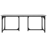 Casa si Gradina - Mobilier - Mese si birouri - Masute de cafea - Masuta de cafea, gri sonoma, 90x50x35 cm, lemn prelucrat - Infinity.ro