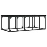 Casa si Gradina - Mobilier - Mese si birouri - Masute de cafea - Masuta de cafea, negru, 100x50x35,5 cm, lemn compozit - Infinity.ro