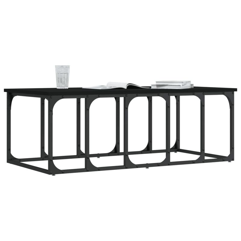 Casa si Gradina - Mobilier - Mese si birouri - Masute de cafea - Masuta de cafea, negru, 100x50x35,5 cm, lemn compozit - Infinity.ro