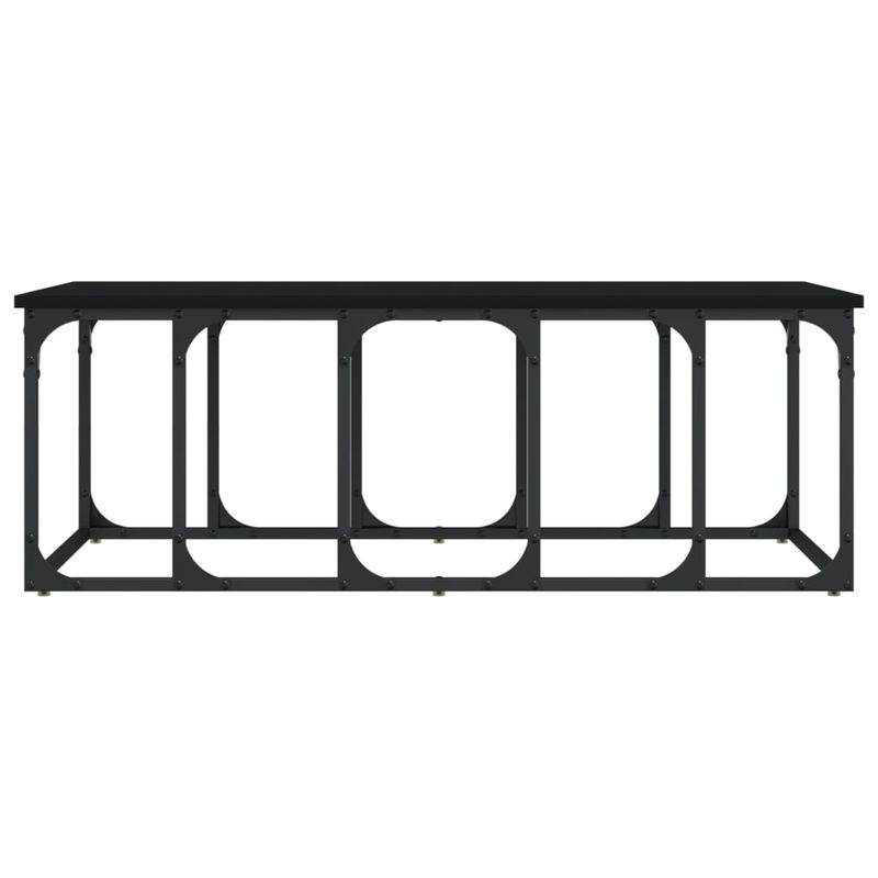 Casa si Gradina - Mobilier - Mese si birouri - Masute de cafea - Masuta de cafea, negru, 100x50x35,5 cm, lemn compozit - Infinity.ro