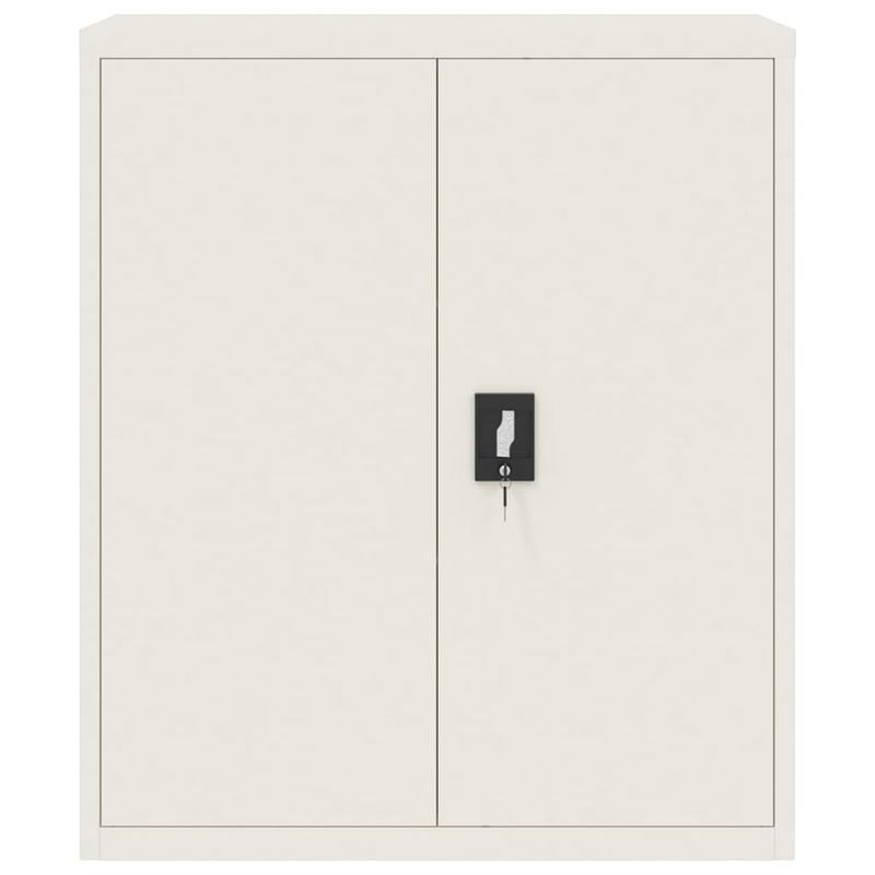 Casa si Gradina - Constructii - Depozitare, transport si protectie - Rafturi, fisete si vestiare - Fiset, alb, 90x40x105 cm, otel - Infinity.ro