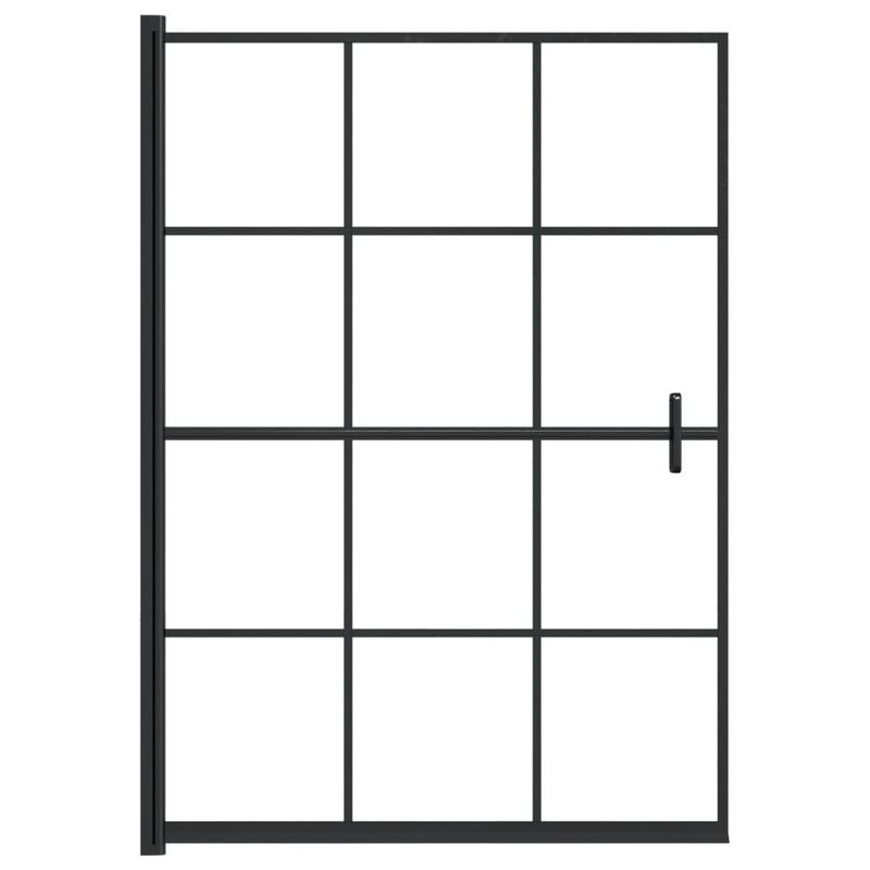 Casa si Gradina - Sanitare - Cazi si cabine de dus - Cabine dus - Cabina de dus, negru, 100x140 cm, ESG - Infinity.ro