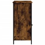 Casa si Gradina - Mobilier - Comode si corpuri - Comode - Servanta, stejar fumuriu, 100x35x75 cm, lemn prelucrat - Infinity.ro
