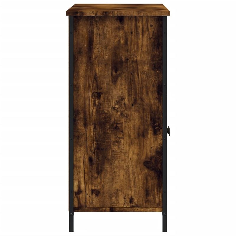 Casa si Gradina - Mobilier - Comode si corpuri - Comode - Servanta, stejar fumuriu, 100x35x75 cm, lemn prelucrat - Infinity.ro