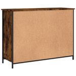 Casa si Gradina - Mobilier - Comode si corpuri - Comode - Servanta, stejar fumuriu, 100x35x75 cm, lemn prelucrat - Infinity.ro