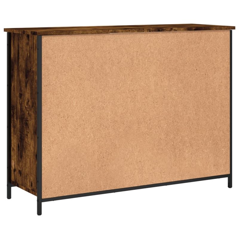 Casa si Gradina - Mobilier - Comode si corpuri - Comode - Servanta, stejar fumuriu, 100x35x75 cm, lemn prelucrat - Infinity.ro