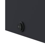 Casa si Gradina - Mobilier - Mobilier baie - Corpuri baie - Dulap cu oglinda de baie cu lumina LED, gri, 45x13x52 cm - Infinity.ro