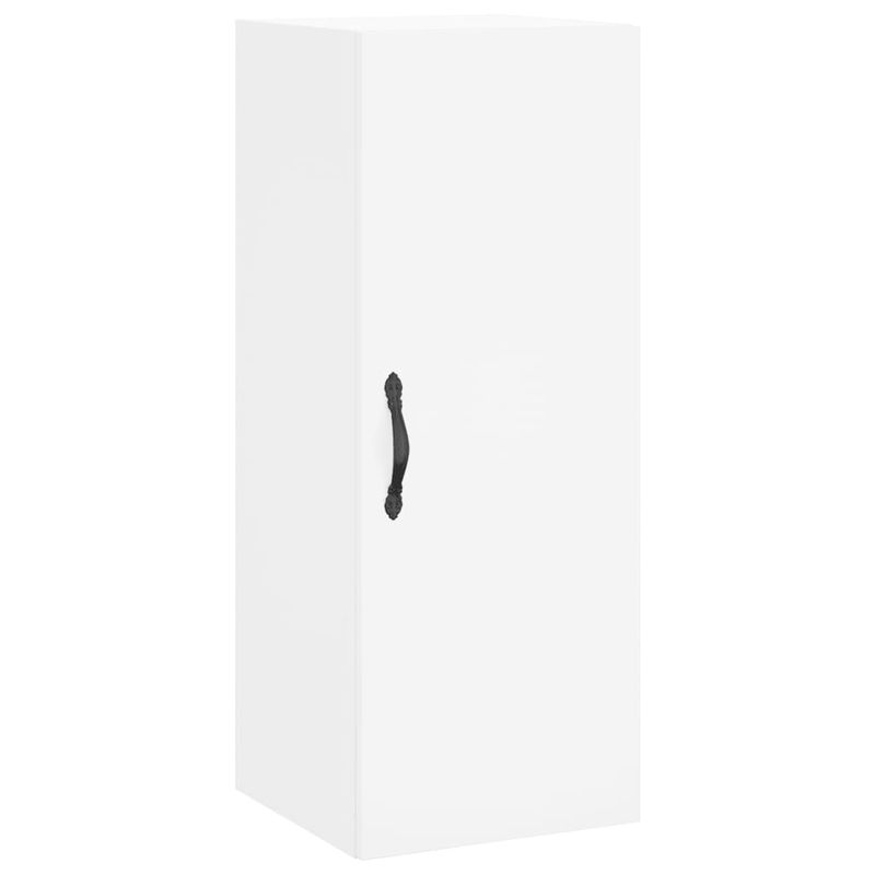 Casa si Gradina - Mobilier - Comode si corpuri - Comode - Dulap inalt, alb, 34,5x34x180 cm, lemn prelucrat - Infinity.ro