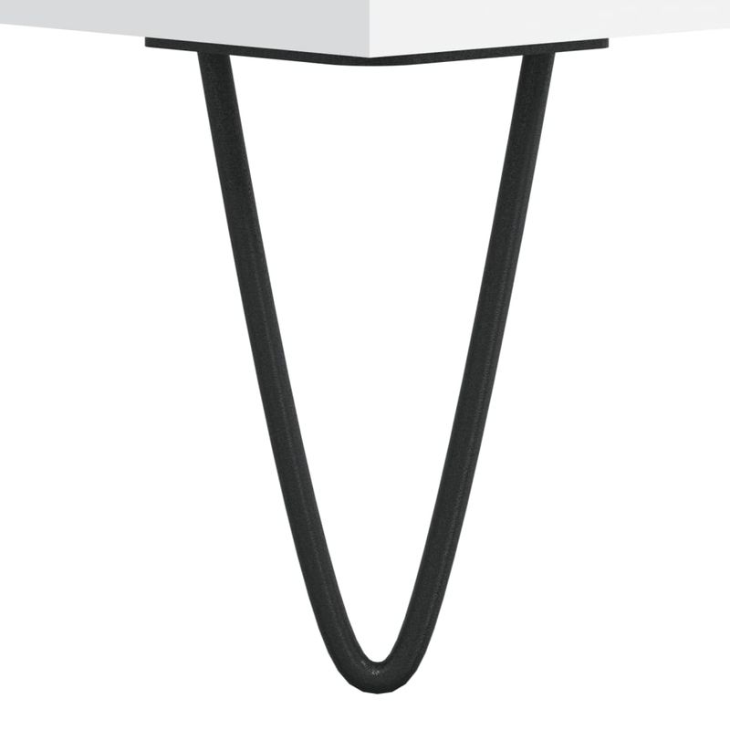 Casa si Gradina - Mobilier - Comode si corpuri - Comode - Dulap inalt, alb, 34,5x34x180 cm, lemn prelucrat - Infinity.ro