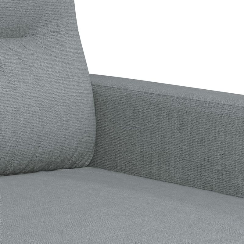 Casa si Gradina - Mobilier - Canapele si coltare - Canapele - Canapea cu 2 locuri, gri deschis, 120 cm, material textil - Infinity.ro