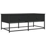 Casa si Gradina - Mobilier - Mese si birouri - Masute de cafea - Masuta de cafea, negru, 100x51x40 cm, lemn prelucrat - Infinity.ro