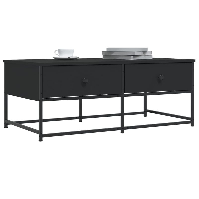 Casa si Gradina - Mobilier - Mese si birouri - Masute de cafea - Masuta de cafea, negru, 100x51x40 cm, lemn prelucrat - Infinity.ro