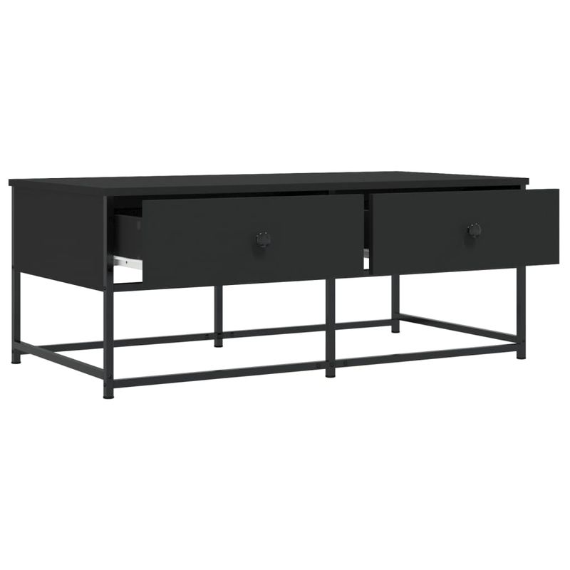Casa si Gradina - Mobilier - Mese si birouri - Masute de cafea - Masuta de cafea, negru, 100x51x40 cm, lemn prelucrat - Infinity.ro