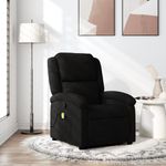 Ingrijire personala si Cosmetice - Sanatate si wellness - Articole wellness - Fotolii de masaj - Fotoliu de masaj rabatabil, negru, material textil - Infinity.ro