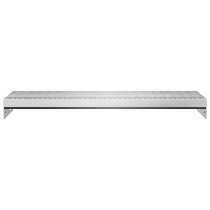 Casa si Gradina - Constructii - Scari si accesorii interioare - Accesorii scari interioare - Treapta tip gratar, 70x24x7 cm, otel galvanizat, model blocat prin presare - Infinity.ro