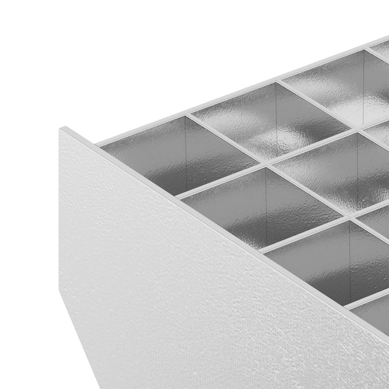 Casa si Gradina - Constructii - Scari si accesorii interioare - Accesorii scari interioare - Treapta tip gratar, 70x24x7 cm, otel galvanizat, model blocat prin presare - Infinity.ro
