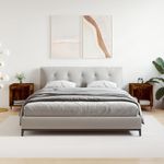 Casa si Gradina - Mobilier - Comode si corpuri - Noptiere - Noptiere, 2 buc., stejar fumuriu, 40x35x50 cm, lemn compozit - Infinity.ro