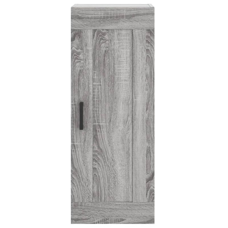 Casa si Gradina - Mobilier - Comode si corpuri - Comode - Dulap inalt, gri sonoma, 34,5x34x180 cm, lemn prelucrat - Infinity.ro