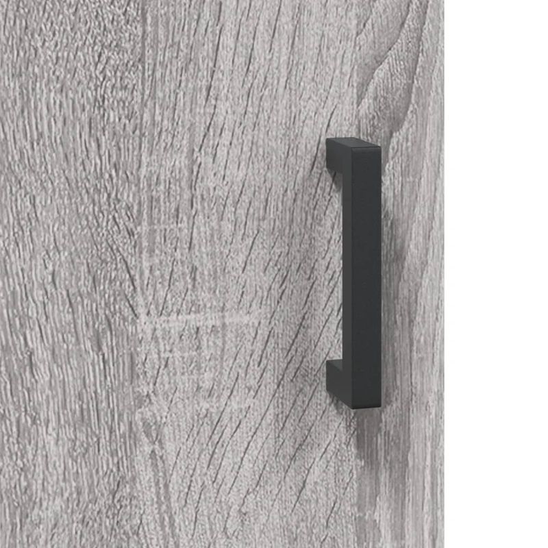 Casa si Gradina - Mobilier - Comode si corpuri - Comode - Dulap inalt, gri sonoma, 34,5x34x180 cm, lemn prelucrat - Infinity.ro