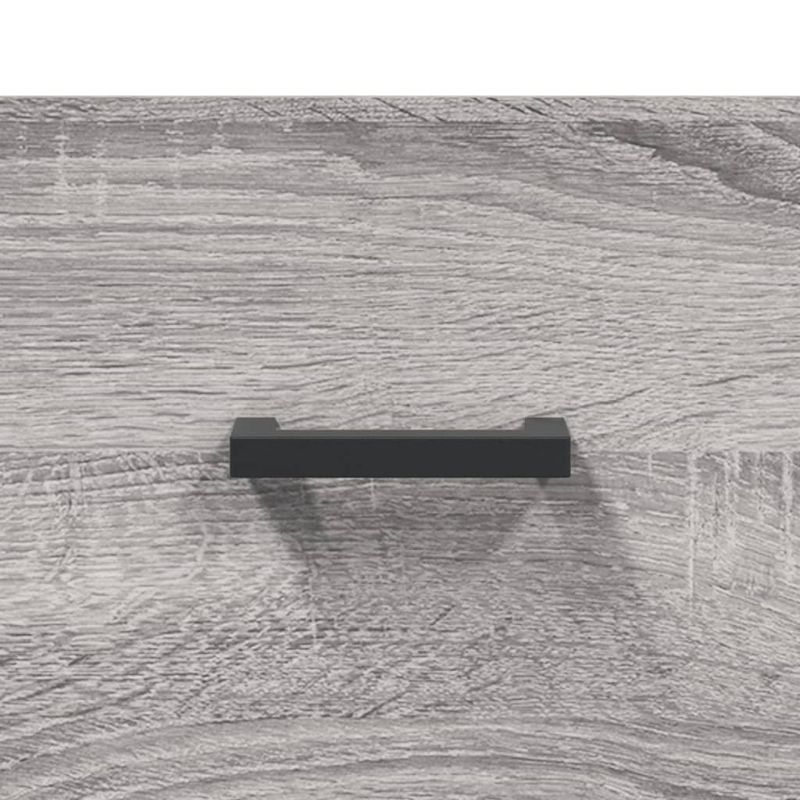 Casa si Gradina - Mobilier - Comode si corpuri - Comode - Dulap inalt, gri sonoma, 34,5x34x180 cm, lemn prelucrat - Infinity.ro