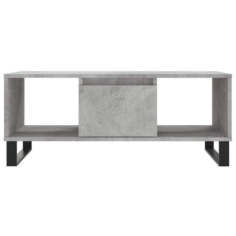 Casa si Gradina - Mobilier - Mese si birouri - Masute de cafea - Masuta de cafea, gri beton, 90x50x36,5 cm, lemn compozit - Infinity.ro
