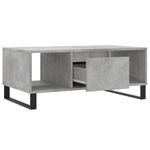 Casa si Gradina - Mobilier - Mese si birouri - Masute de cafea - Masuta de cafea, gri beton, 90x50x36,5 cm, lemn compozit - Infinity.ro