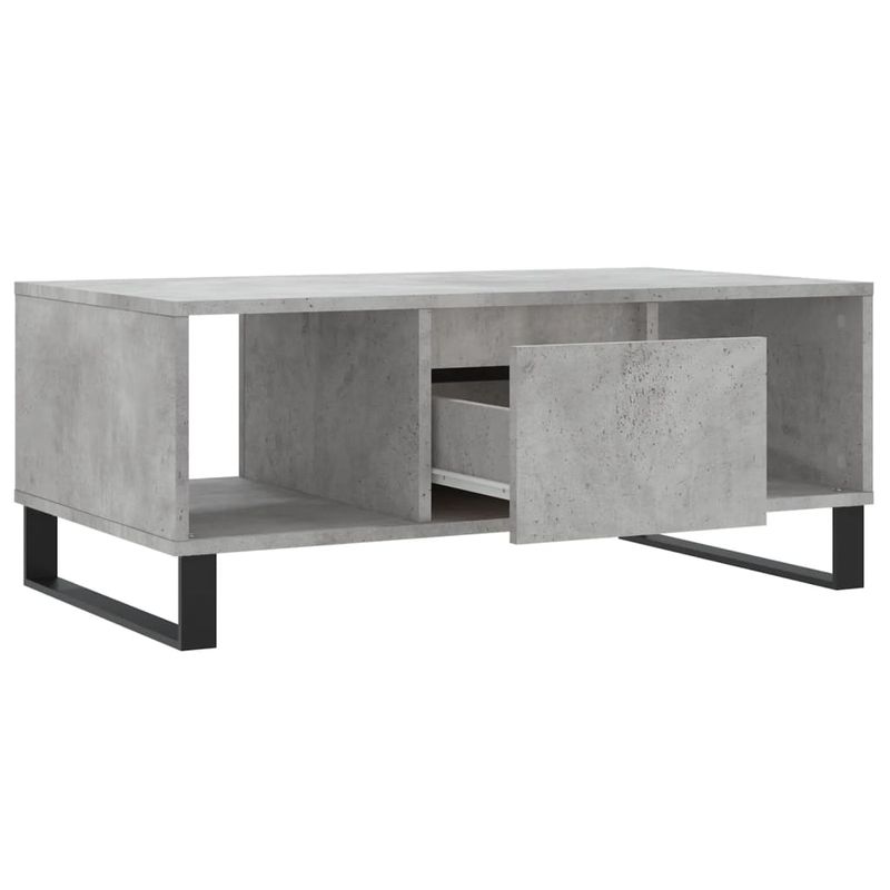 Casa si Gradina - Mobilier - Mese si birouri - Masute de cafea - Masuta de cafea, gri beton, 90x50x36,5 cm, lemn compozit - Infinity.ro