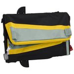 Sport si Outdoor - Ciclism - Accesorii pentru biciclete - Remorci biciclete - Remorca pentru biciclete, negru și galben, 30 kg, fier, mărime 122x52.5x42.5 cm - Infinity.ro