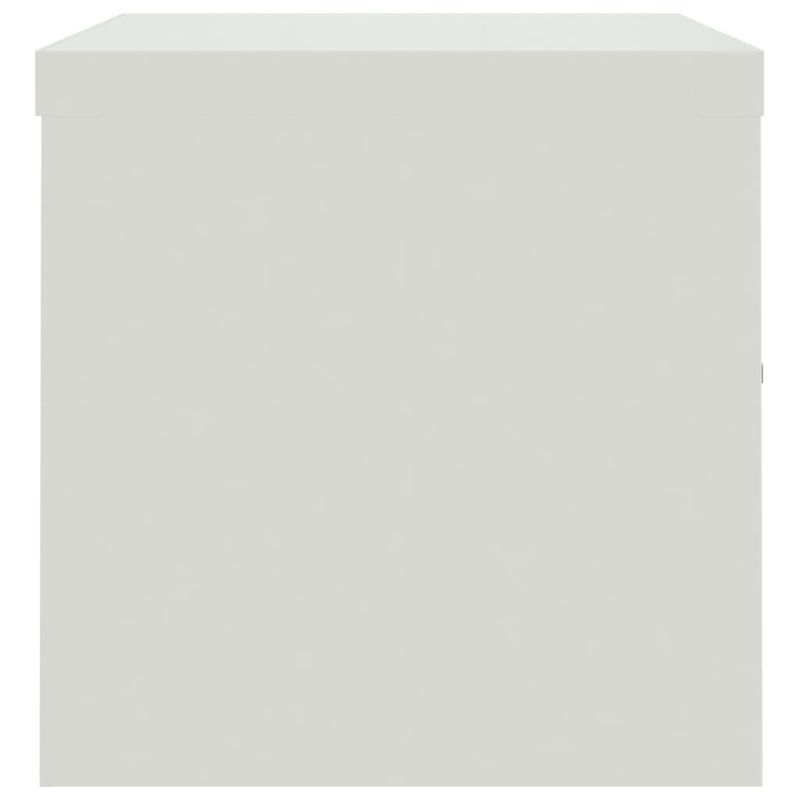 Casa si Gradina - Constructii - Depozitare, transport si protectie - Rafturi, fisete si vestiare - Fiset, gri deschis, 90x40x40 cm, otel - Infinity.ro