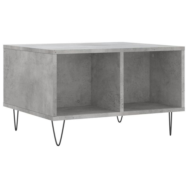 Casa si Gradina - Mobilier - Mese si birouri - Masute de cafea - Masuta de cafea, gri beton, 60x50x36,5 cm, lemn compozit - Infinity.ro