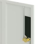 Casa si Gradina - Constructii - Depozitare, transport si protectie - Rafturi, fisete si vestiare - Fiset, gri deschis, 90x40x40 cm, otel - Infinity.ro