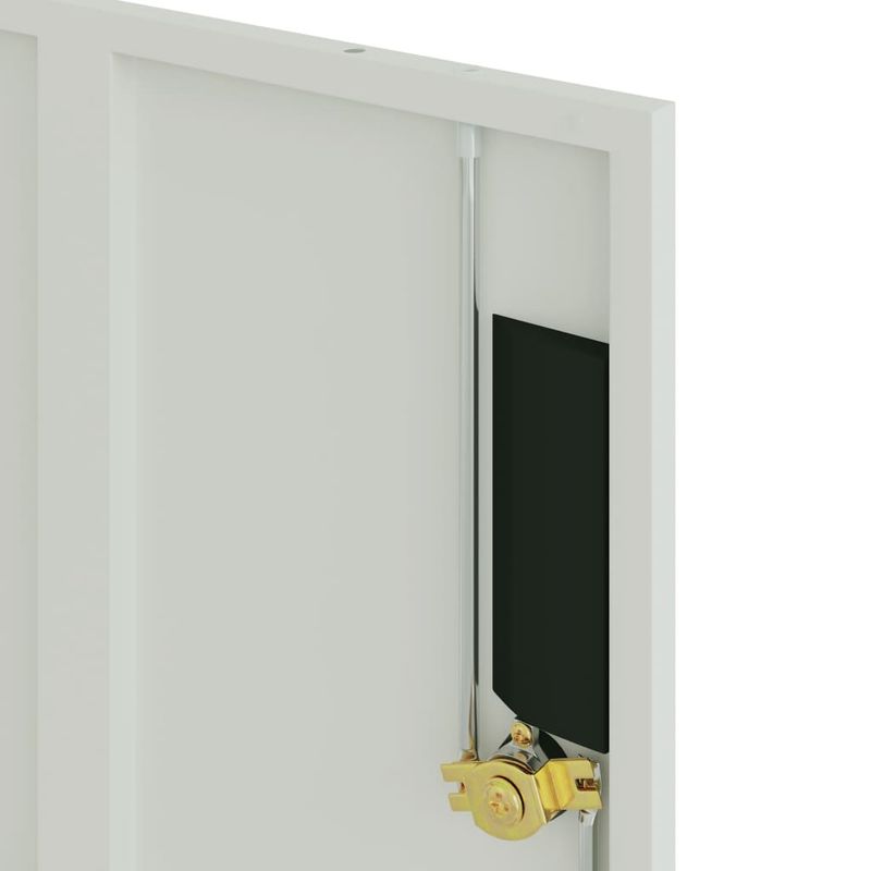 Casa si Gradina - Constructii - Depozitare, transport si protectie - Rafturi, fisete si vestiare - Fiset, gri deschis, 90x40x40 cm, otel - Infinity.ro