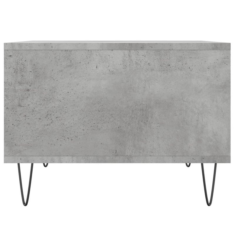 Casa si Gradina - Mobilier - Mese si birouri - Masute de cafea - Masuta de cafea, gri beton, 60x50x36,5 cm, lemn compozit - Infinity.ro