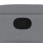 Casa si Gradina - Mobilier - Scaune si fotolii - Fotolii - Fotoliu rabatabil, gri deschis, material textil - Infinity.ro