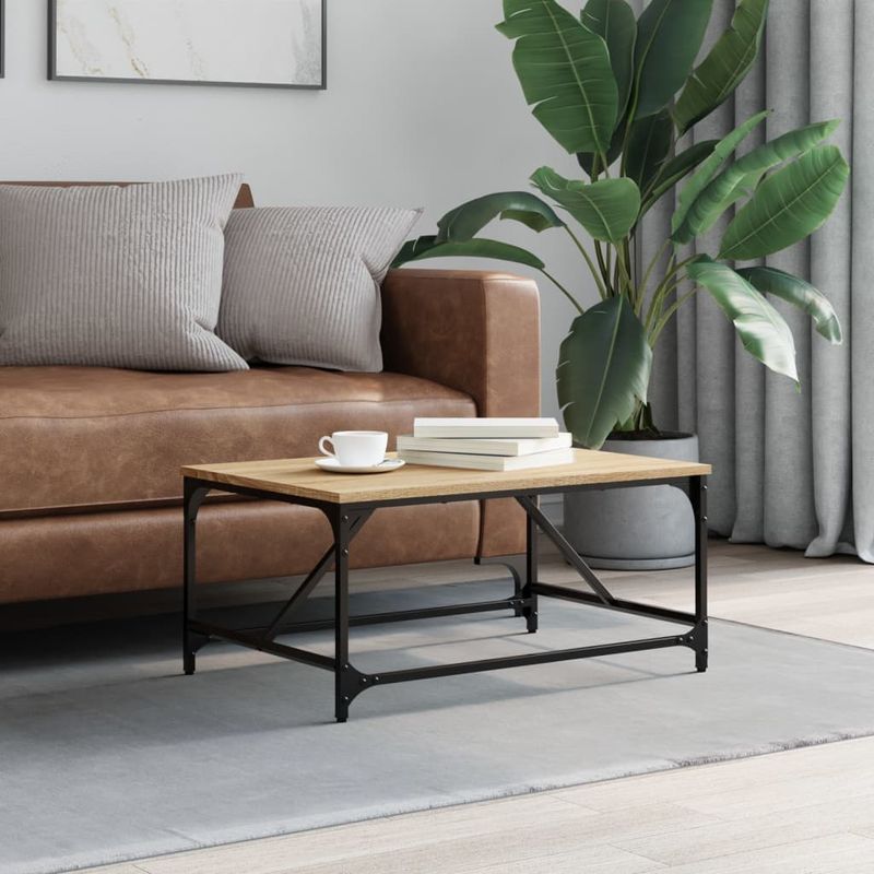 Casa si Gradina - Mobilier - Mese si birouri - Masute de cafea - Masuta de cafea, stejar sonoma, 75x50x35 cm, lemn compozit - Infinity.ro