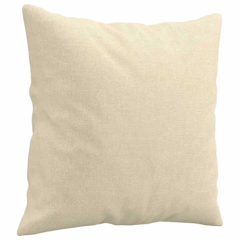 Casa si Gradina - Mobilier - Seturi de mobilier - Seturi living - Set de canapele cu perne, 2 piese, crem, material textil - Infinity.ro