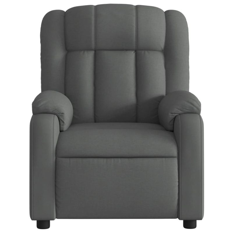 Casa si Gradina - Mobilier - Scaune si fotolii - Fotolii - Fotoliu rabatabil, gri inchis, material textil - Infinity.ro