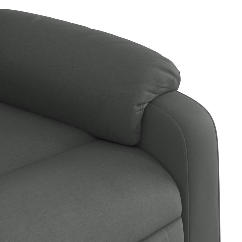 Casa si Gradina - Mobilier - Scaune si fotolii - Fotolii - Fotoliu rabatabil, gri inchis, material textil - Infinity.ro