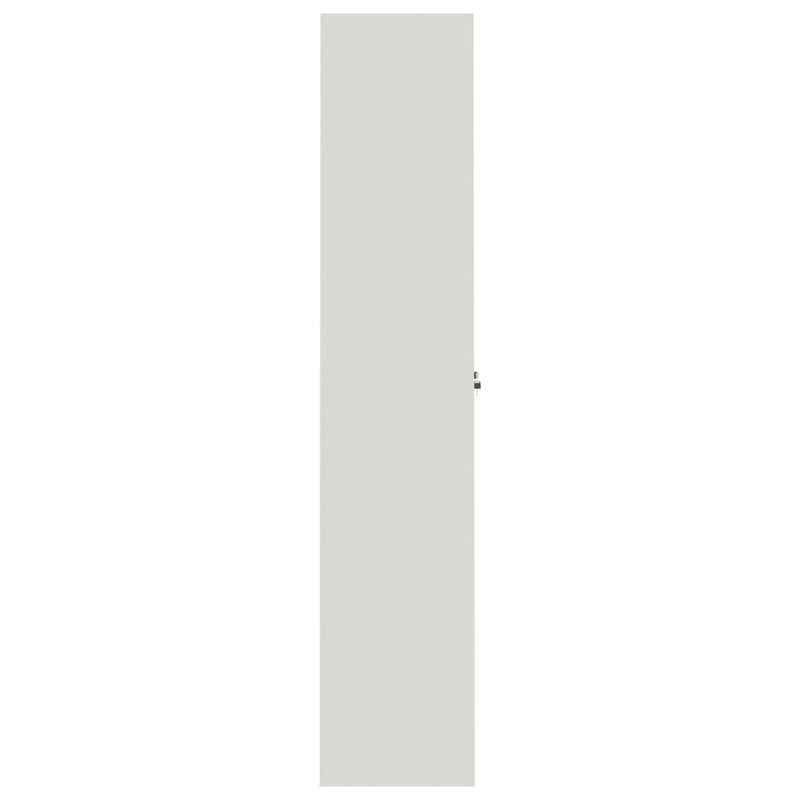 Casa si Gradina - Constructii - Depozitare, transport si protectie - Rafturi, fisete si vestiare - Fiset, gri deschis, 105x40x180 cm, otel - Infinity.ro