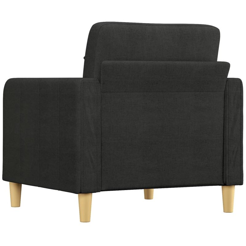 Casa si Gradina - Mobilier - Scaune si fotolii - Fotolii - Fotoliu canapea, negru, 60 cm, material textil - Infinity.ro