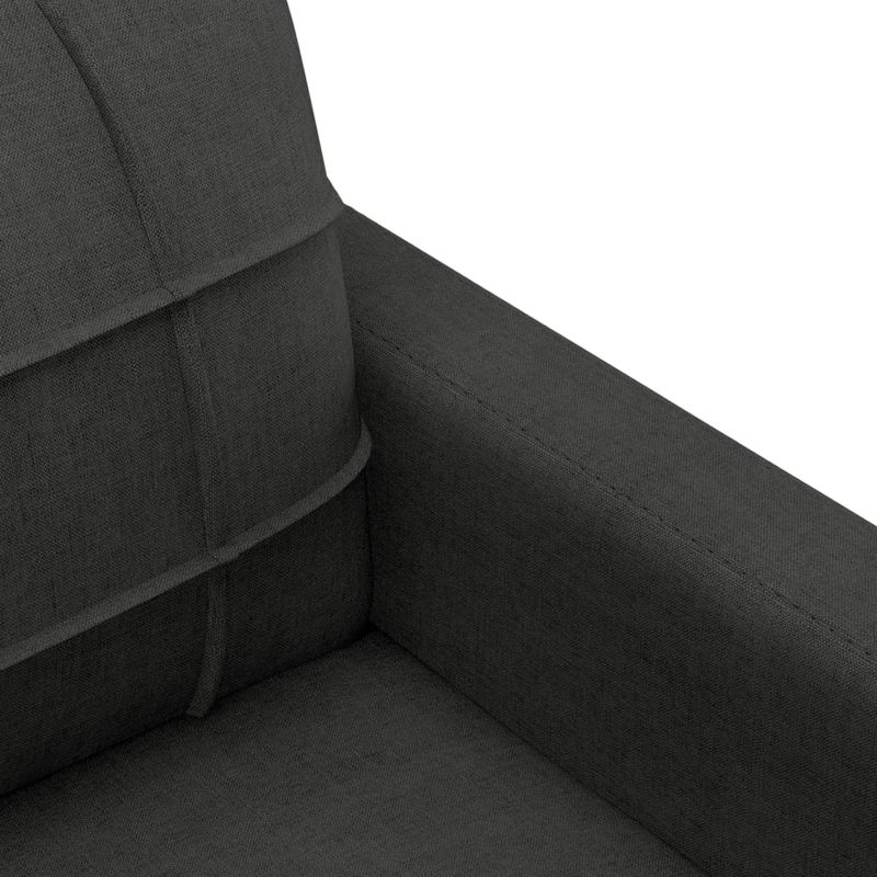 Casa si Gradina - Mobilier - Scaune si fotolii - Fotolii - Fotoliu canapea, negru, 60 cm, material textil - Infinity.ro