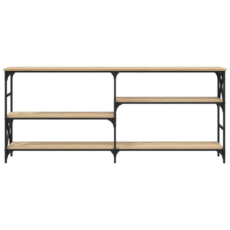 Casa si Gradina - Mobilier - Comode si corpuri - Console - Masuta consola, stejar sonoma, 180x29x76,5 cm, lemn prelucrat - Infinity.ro